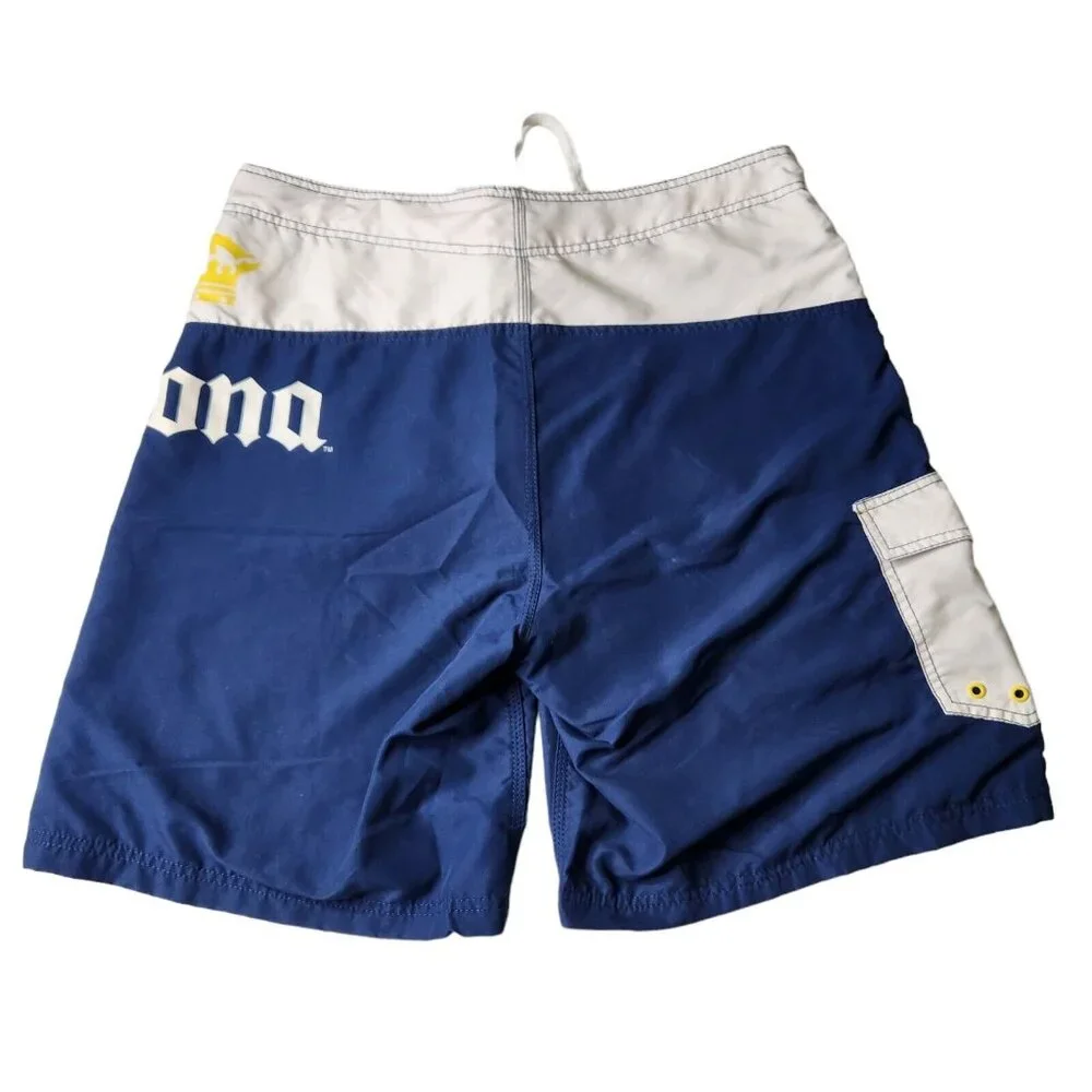Men's Corona Extra Beer Board Shorts Swim Surf Trunks Size 36